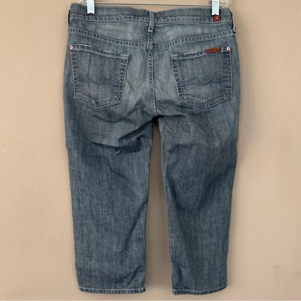 7 for all mankind capri Roxanne jeans size 26 - Picture 4 of 6